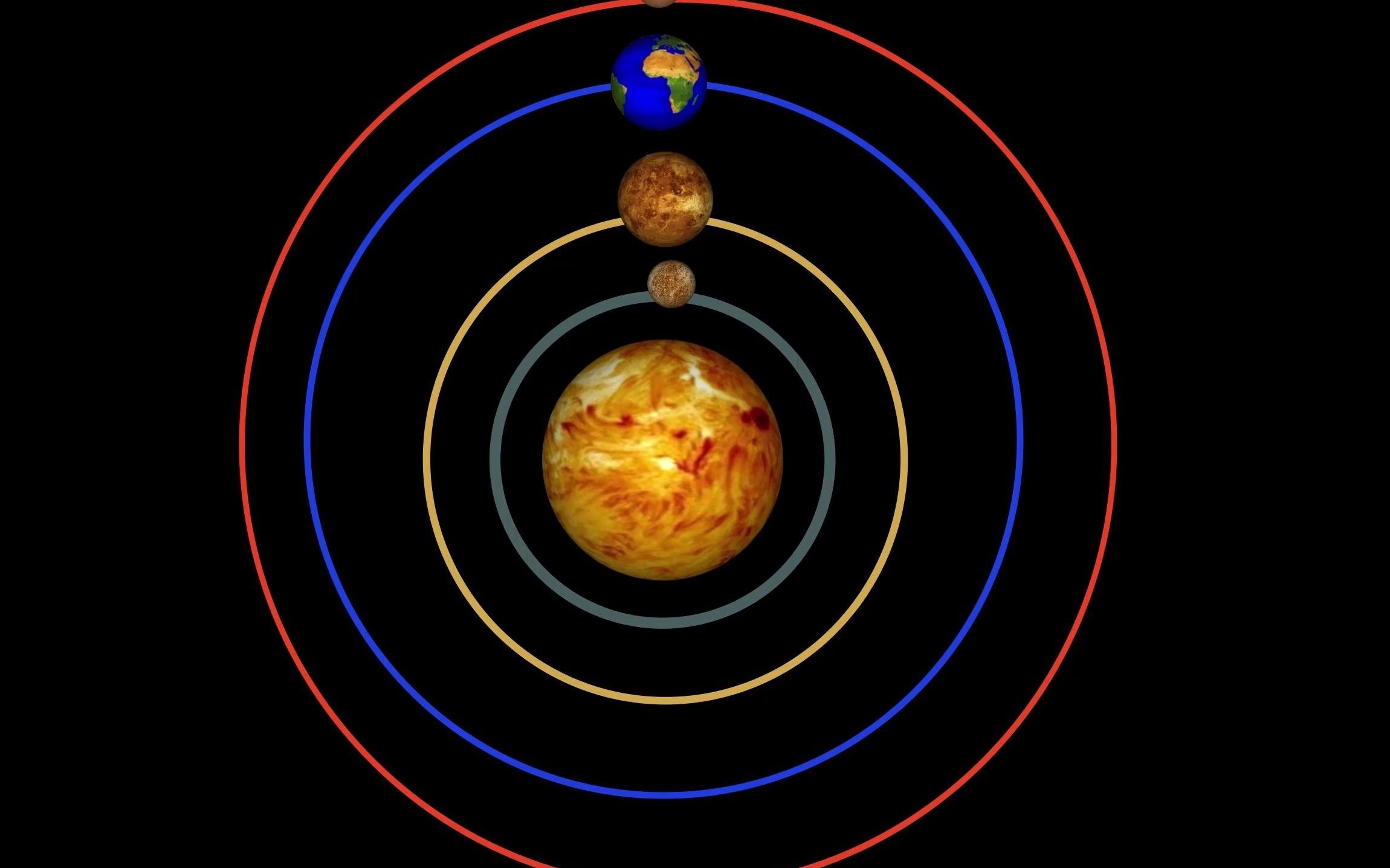 【MG动画】行星公转(类地行星)哔哩哔哩bilibili