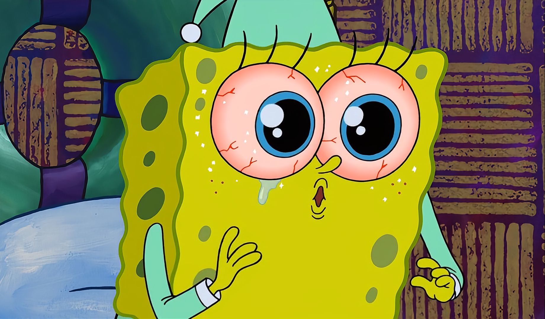 海绵宝宝:比奇堡的牙仙子传说,派大星和海绵宝宝半夜偷牙齿!