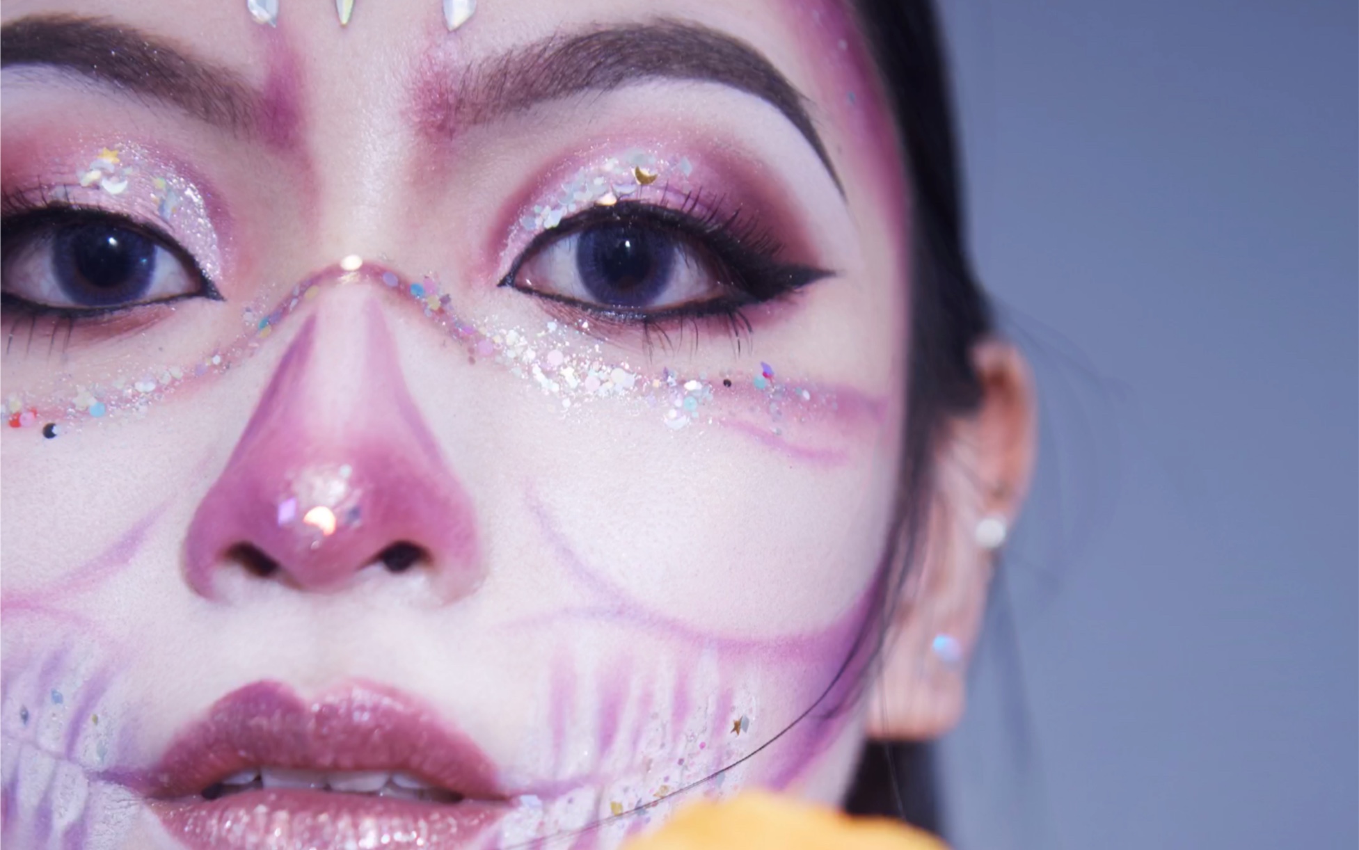 特效之粉色骷髅妆