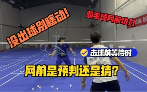 Descargar video: 羽毛球双打网前总被对手晃骗？看看你是用猜的还是预判！