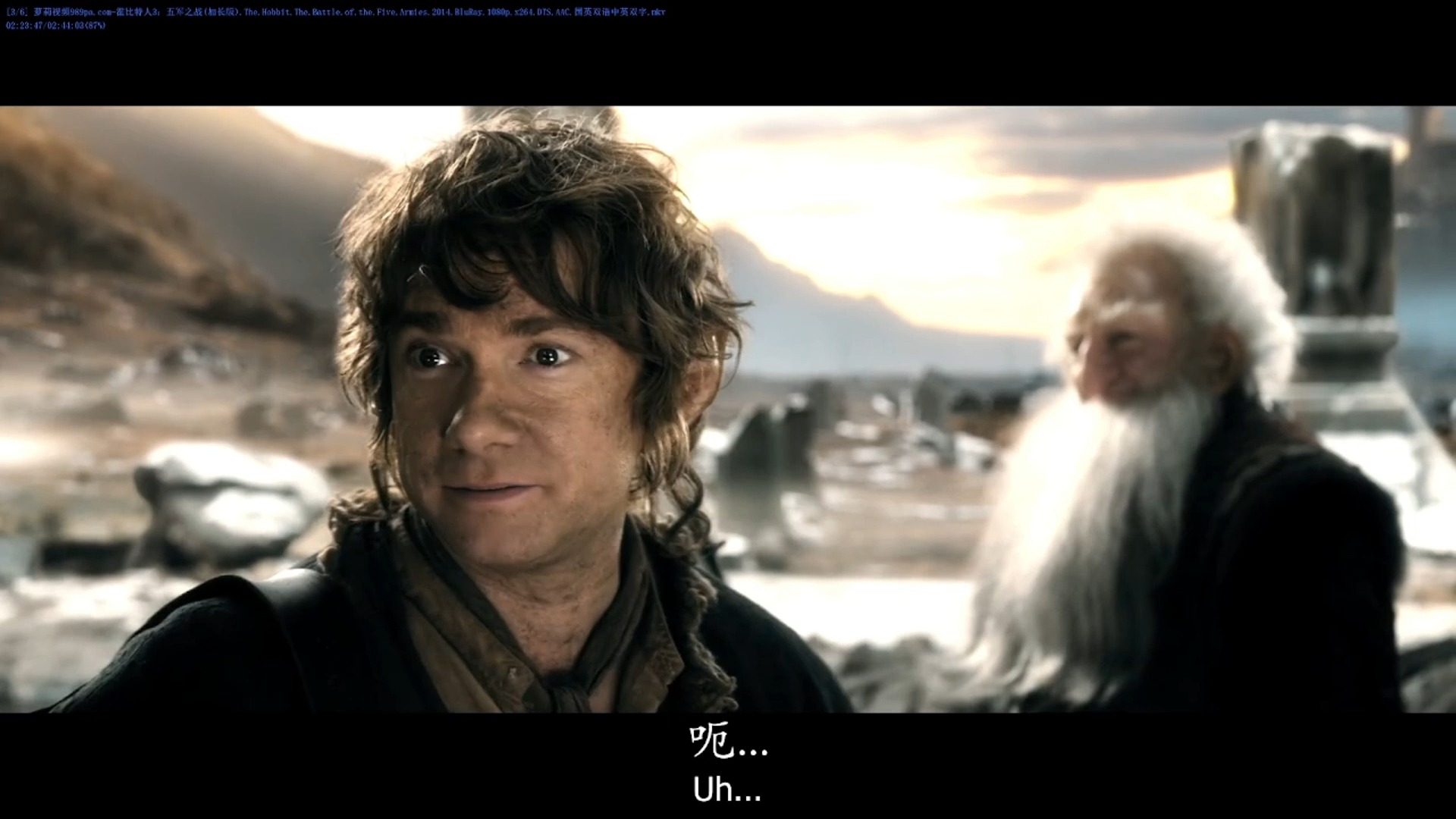 看完霍比特人,我想给结局加一句台词