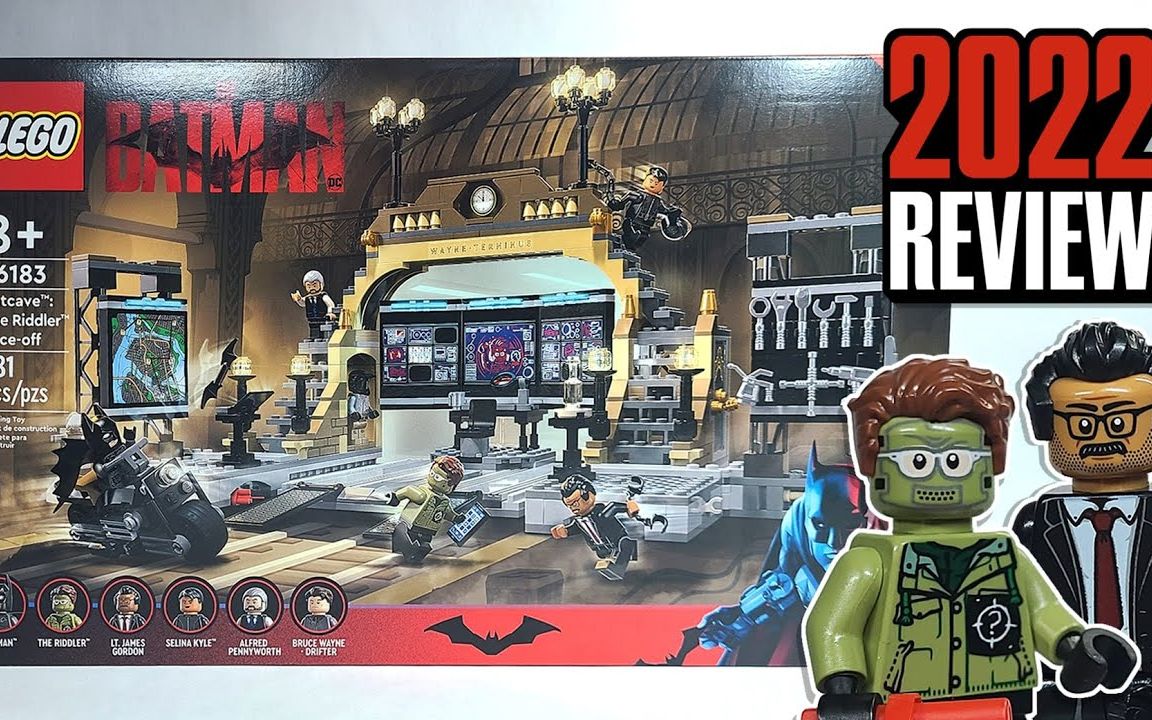 [图]乐高 LEGO 76183蝙蝠洞：大战The Riddler 2022新品评测