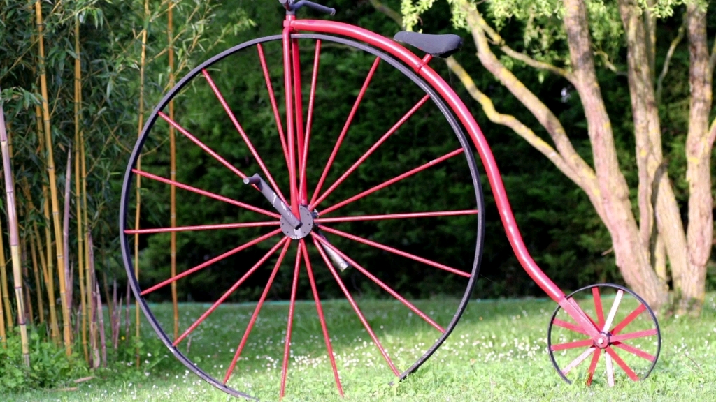 老式高轮自行车的绰号_哔哩哔哩_bilibili