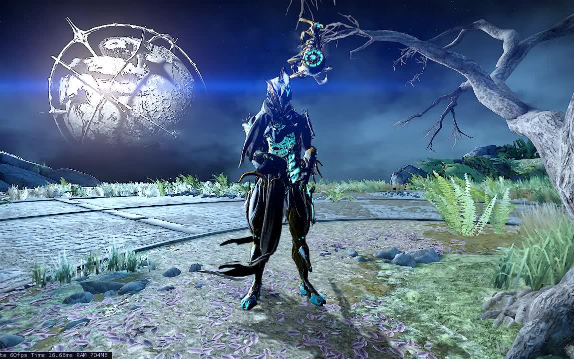 warframe黑咖喱壁纸图片