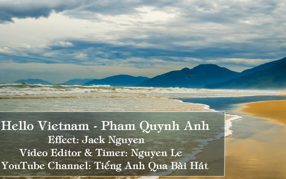 [图]Hello VietNam║Pham Quynh Anh