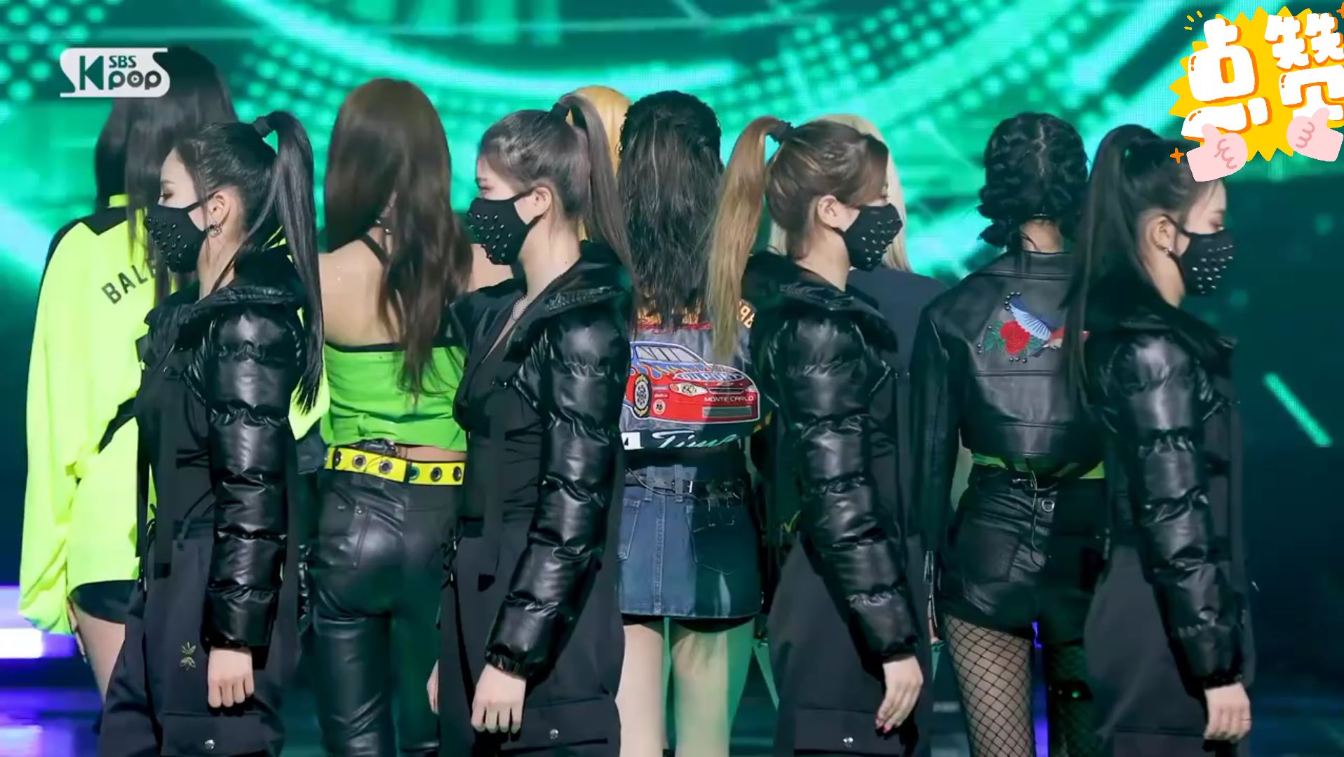 everglow-王怡人现场直拍舞蹈