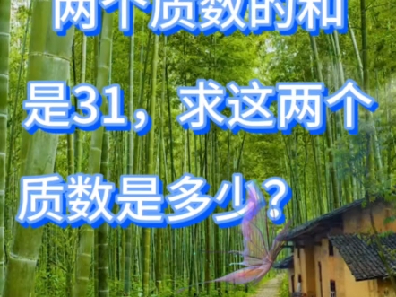 认识质数基础题 小学五年级哔哩哔哩bilibili