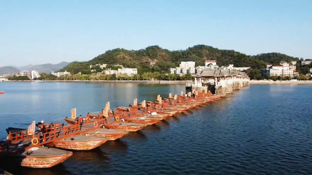 活动  航拍潮州广济桥:世界上最早的启闭式桥梁,广济桥可是无人机的