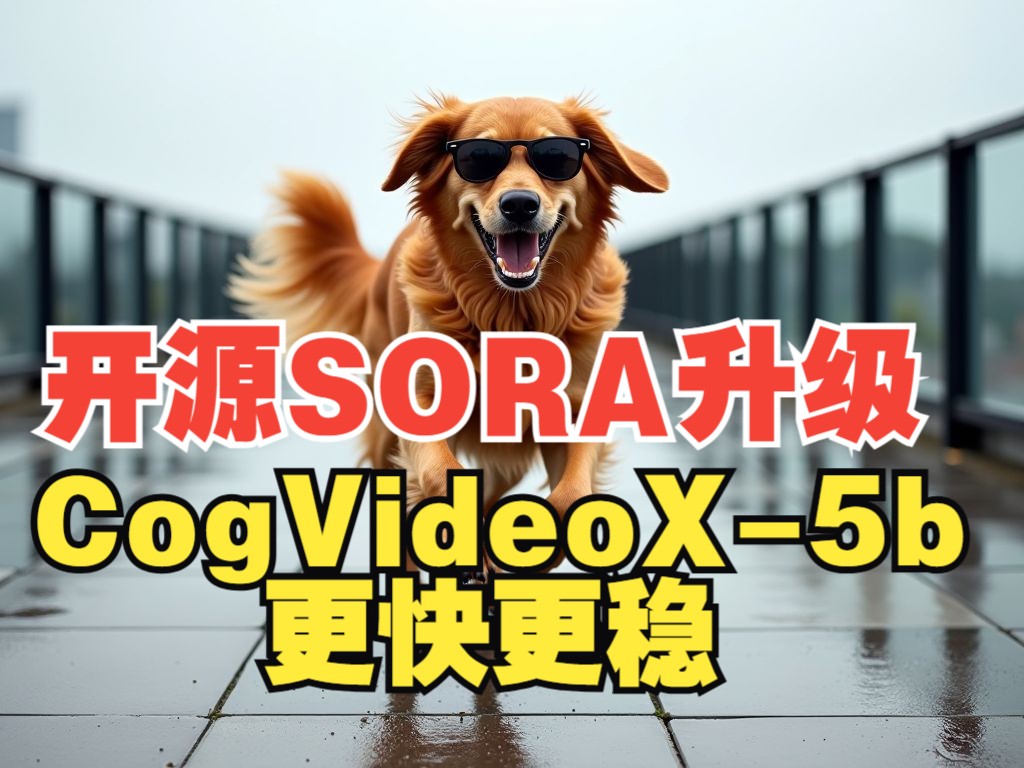 国产开源Sora大升级: 智普CogVideo && CogVideoX 5B版本 ComfyUI工作流哔哩哔哩bilibili