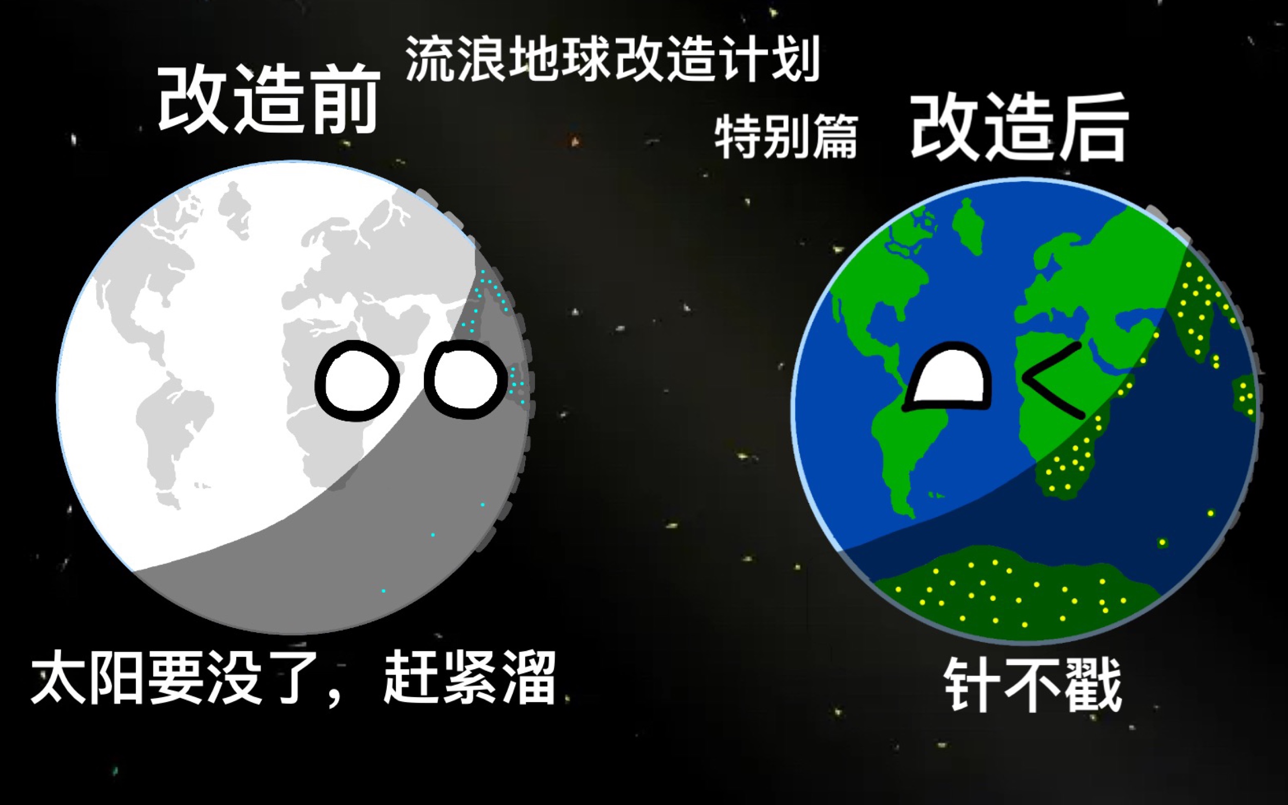 【天体球】天体改造计划 特别篇 改造流浪地球哔哩哔哩bilibili