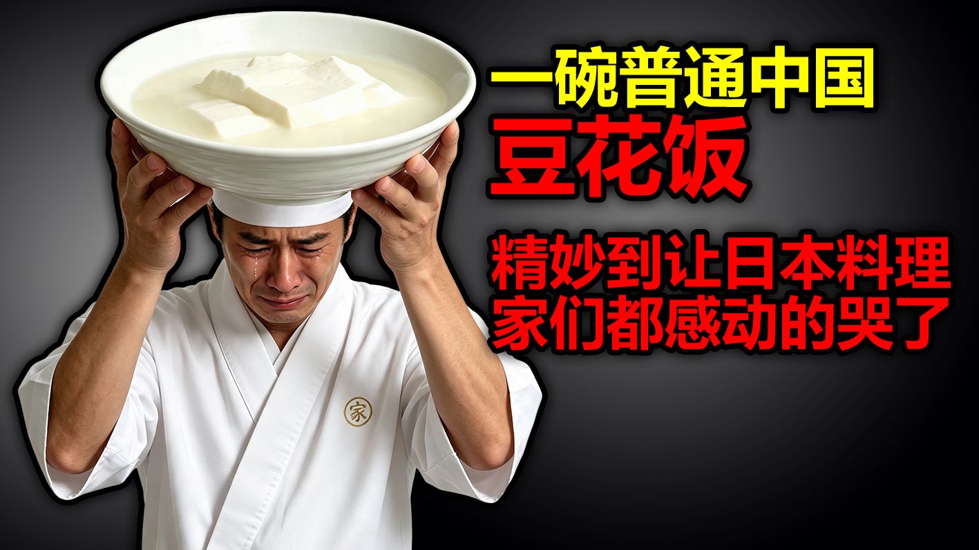 一碗普通中国豆花饭，精妙到让日本料理家们都感动的哭了。