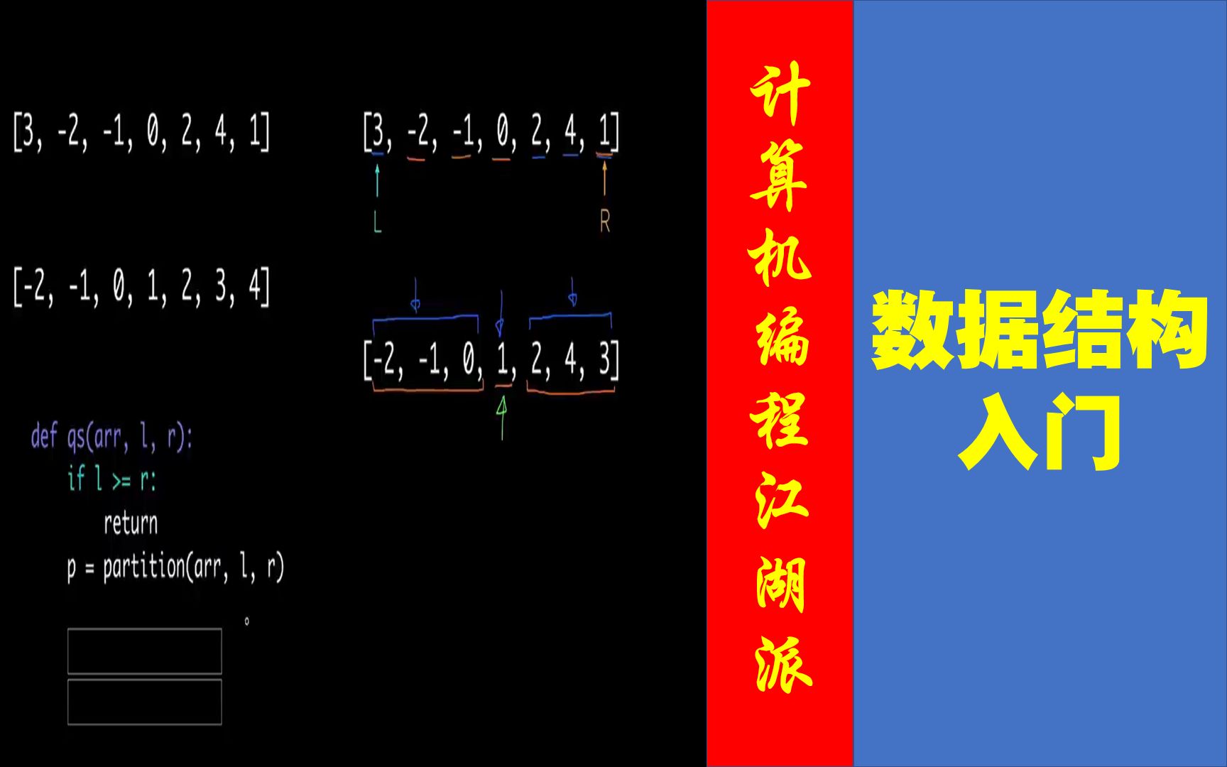 【江湖派计算机编程系列】数据结构与算法入门哔哩哔哩bilibili