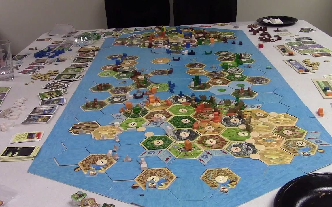 [图]《卡坦岛》四大扩展超长全流程 （18） Catan All 4 Expansions Game part 18