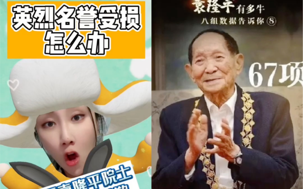 英雄烈士名誉受损怎么办侮辱袁隆平院士被告公开赔礼道歉公益诉讼有