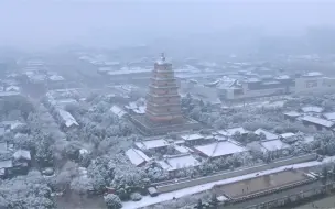 Download Video: “忽有故人心上过，回首山河已入冬。两处相思同淋雪，此生也算共白头。”