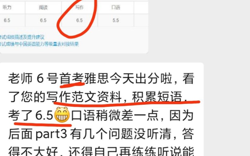 首考雅思写作6.5备考经验/2小时雅思写作歼灭战哔哩哔哩bilibili