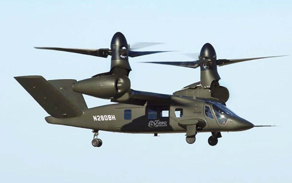 贝尔v280valor多用途倾转旋翼机