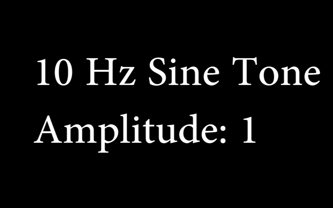 [图]10赫兹音频一小时重复播放