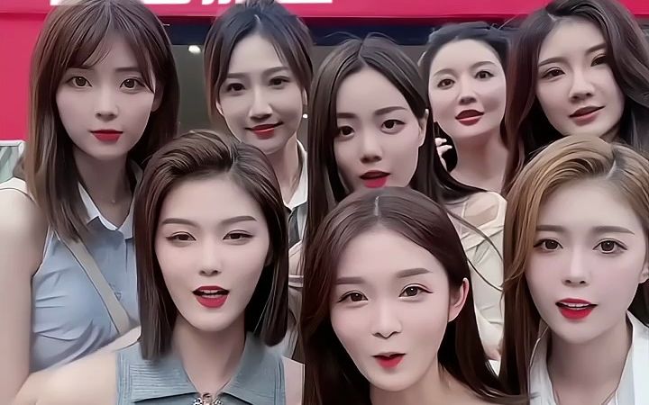 一群美女车模特ae模板 门店招牌改文字ae模板 广告牌ae模板软件制作