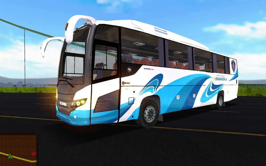 【欢乐向】scs巴士驾驶员bus driver 2007豪华版5-1斯堪尼亚任务_哔哩
