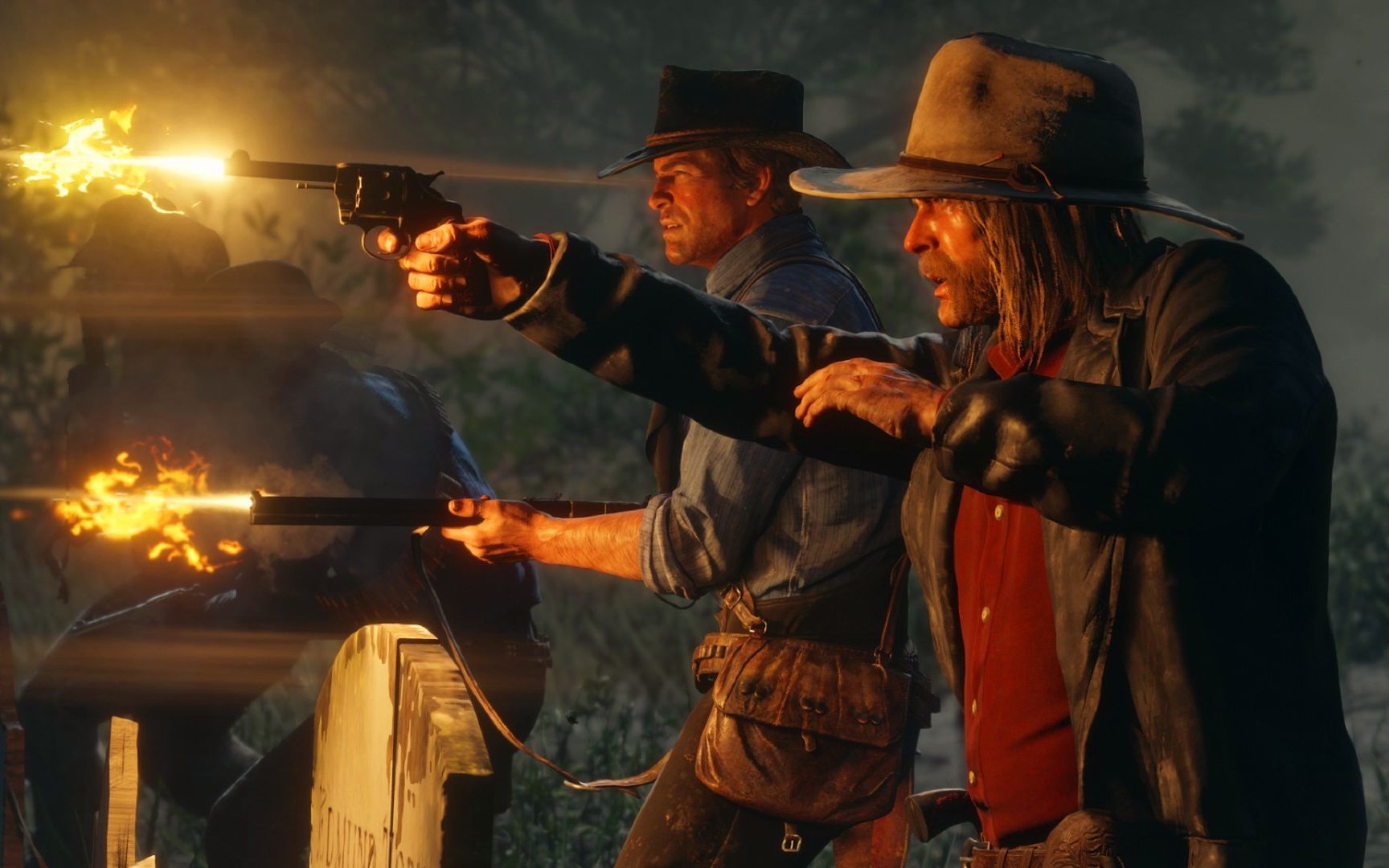 老赵game《荒野大镖客2 电影式剧情流程解说》25帮派争斗酒馆枪战