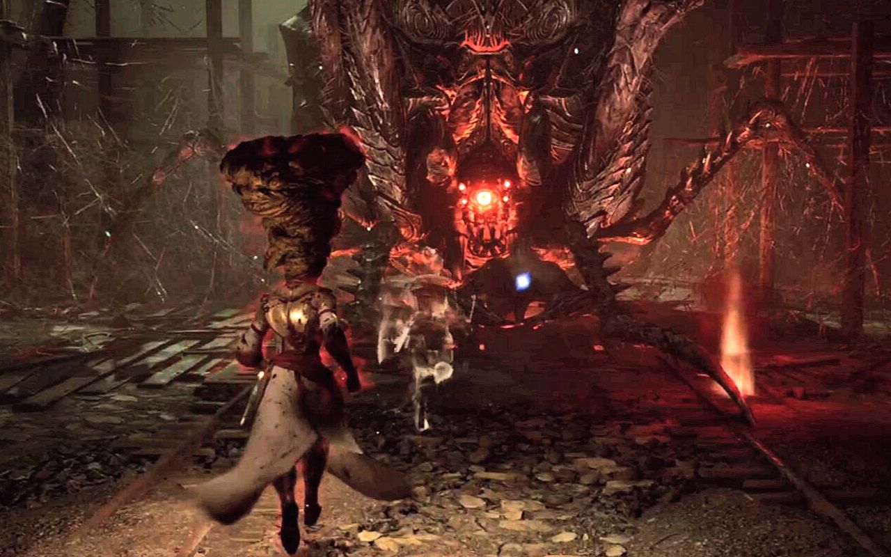 demonssouls恶魔之魂04复读机铠甲蜘蛛