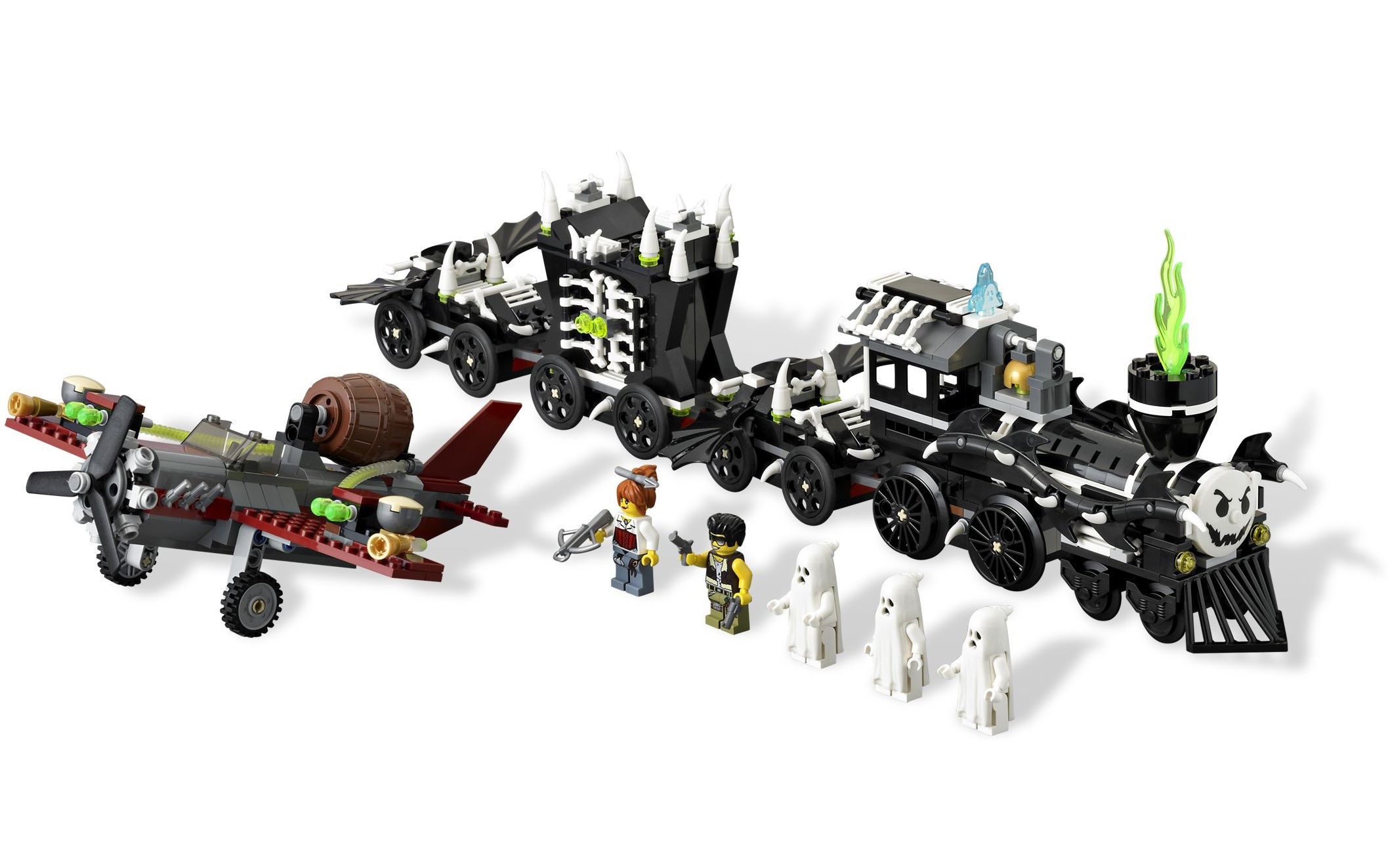 乐高lego 9467 怪物战士 幽灵火车 2012速拼评测_哔哩哔哩_bilibili