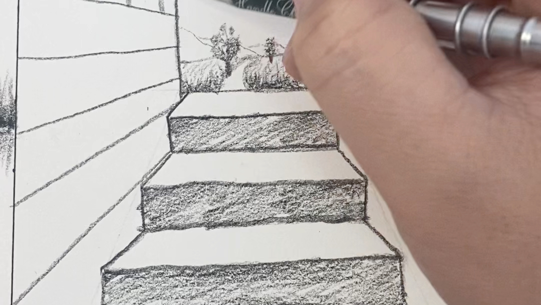 阶梯的画法,你学会了嘛?