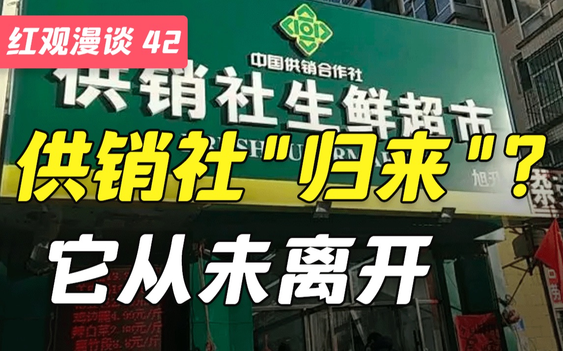 供销社≠计划经济,别总想搞个大新闻【红观漫谈】哔哩哔哩bilibili