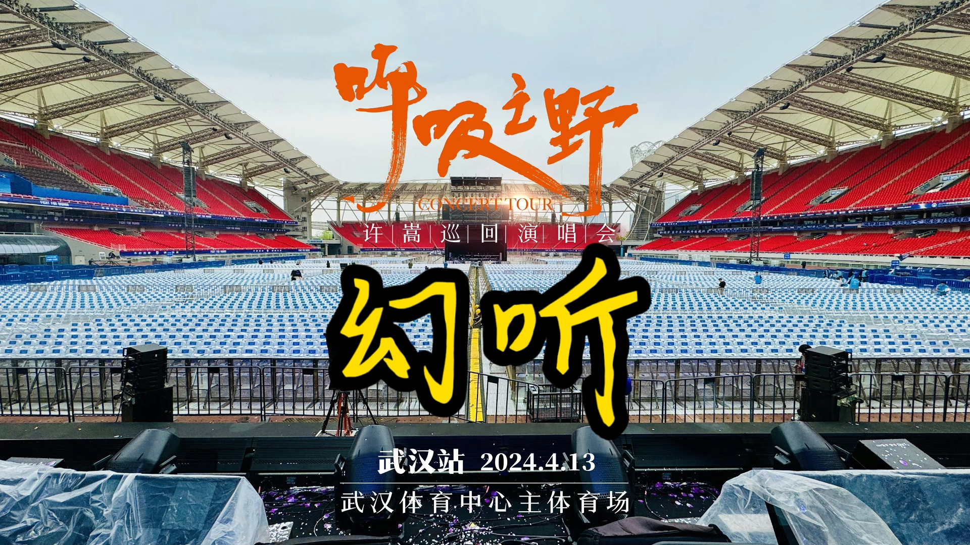 【许嵩呼吸之野演唱会现场伴奏欣赏】107.幻听(武汉站)