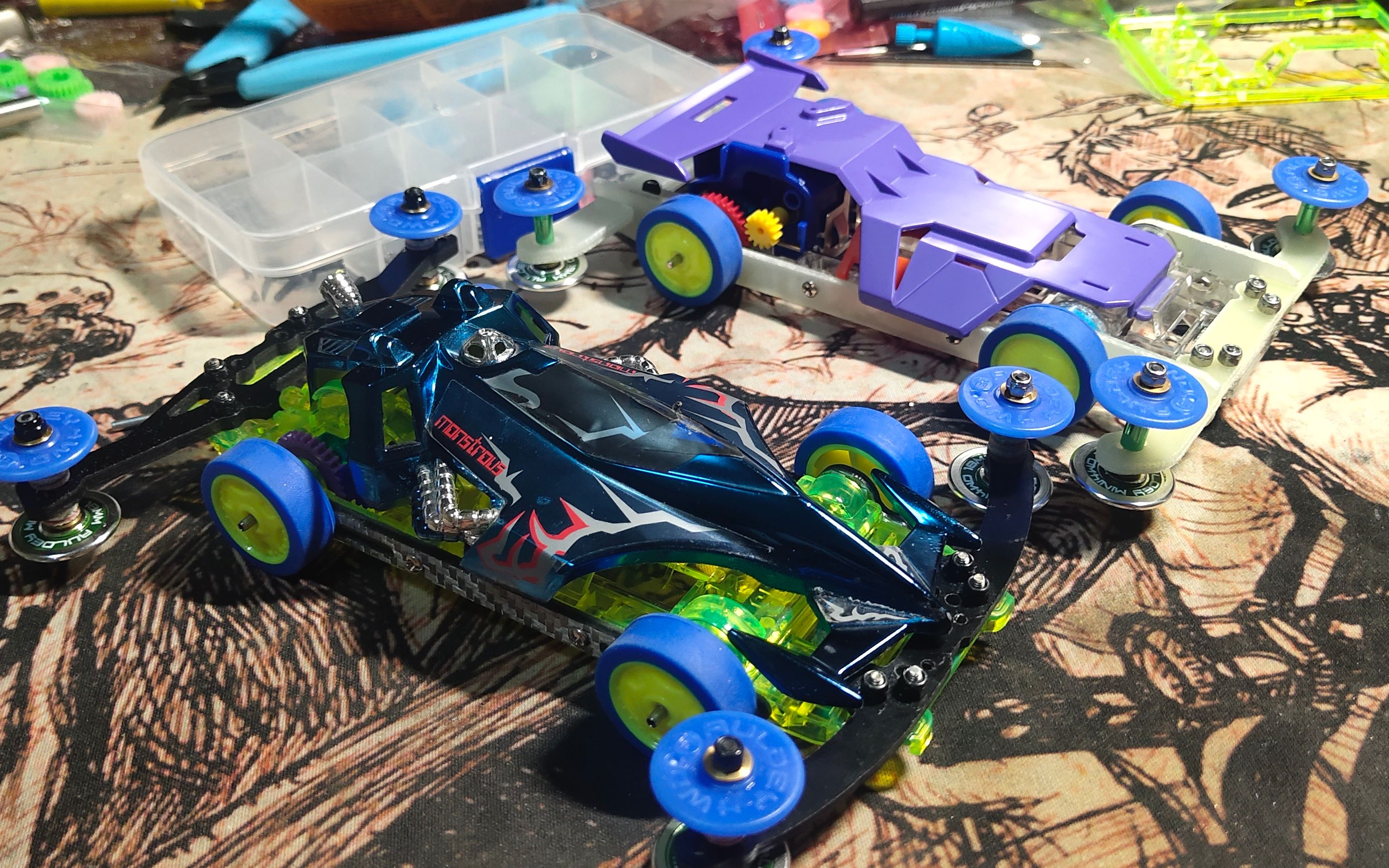 第一次参加迷你四驱车奥迪杯网络赛的战况