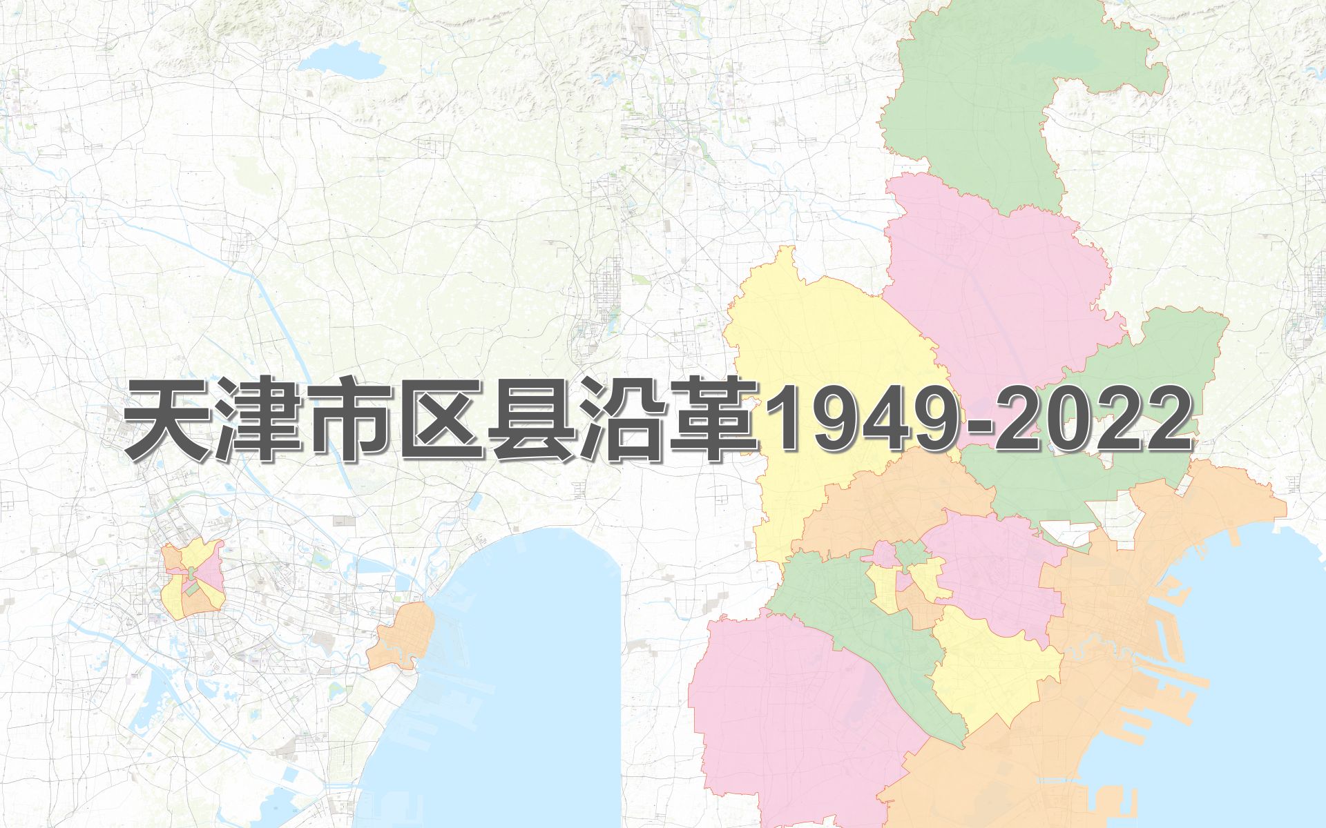 1978年天津市地图图片