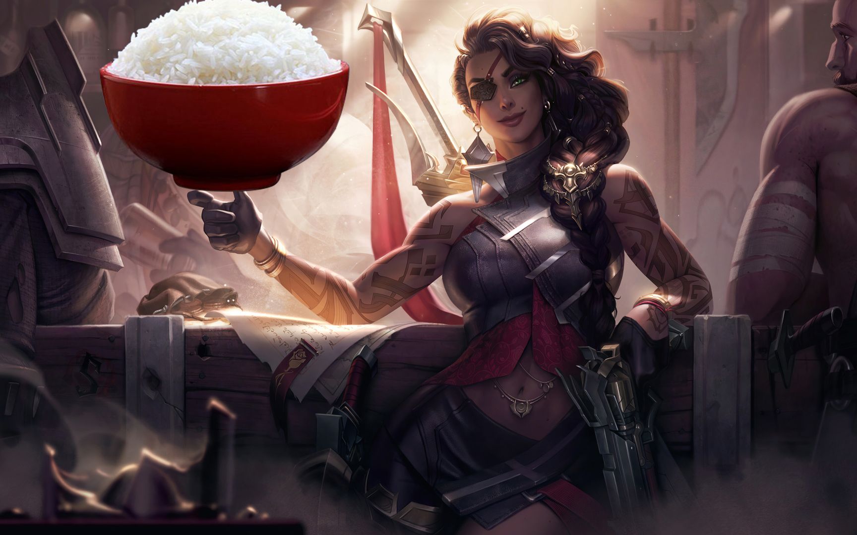 梨花香阿卡丽(×)直接喂饭(√)