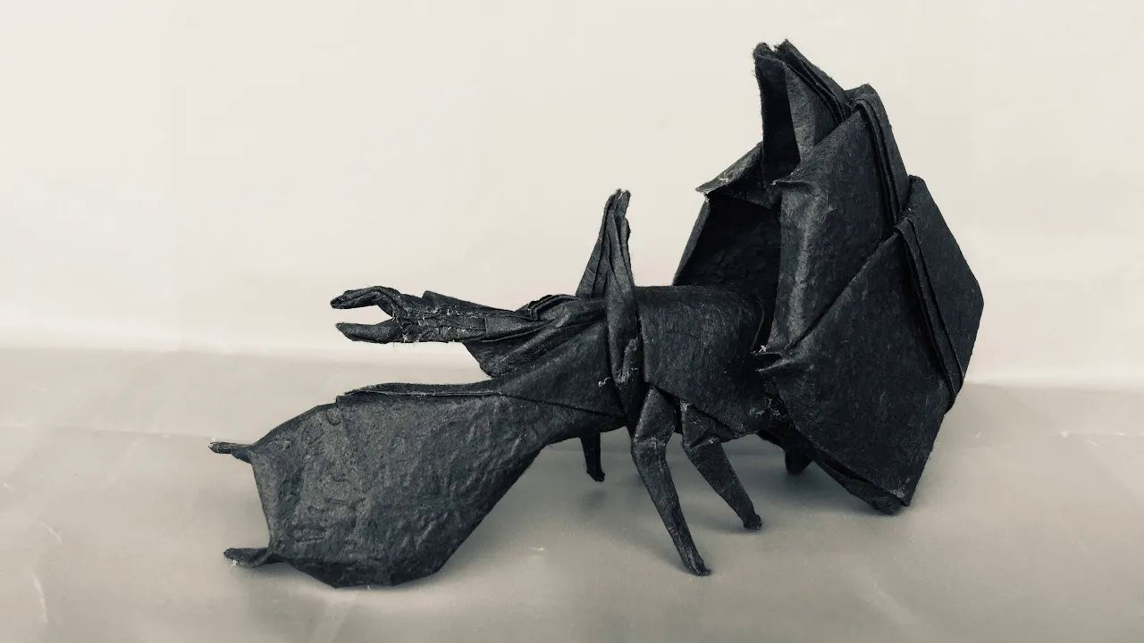 【origami hvt】寄居蟹折纸教程origami - hermit crab