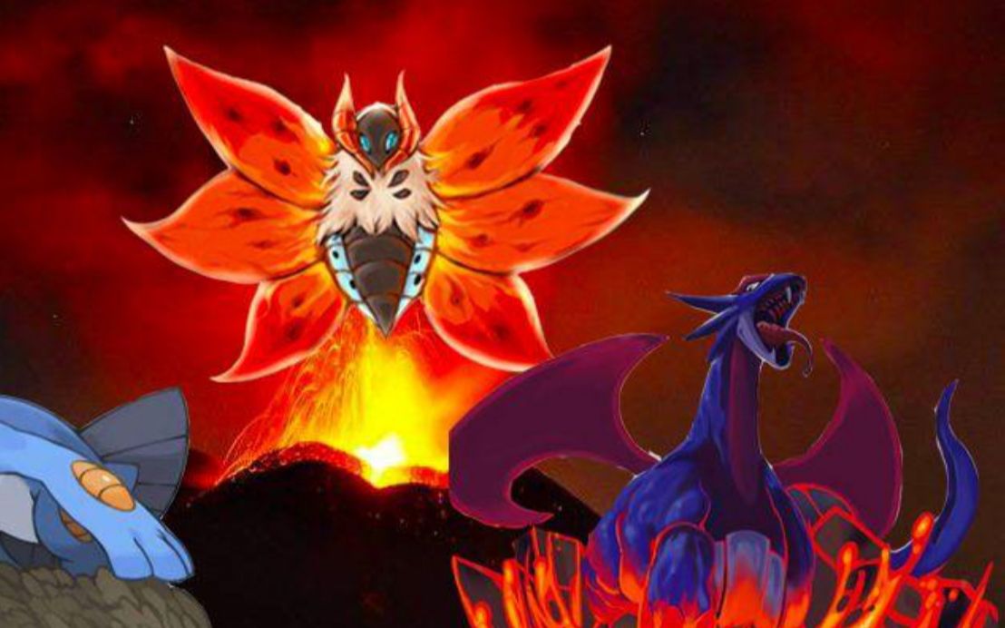 【pokemmo排位97】一只火神蛾半血直接站场足以推队 有时候打榜二就