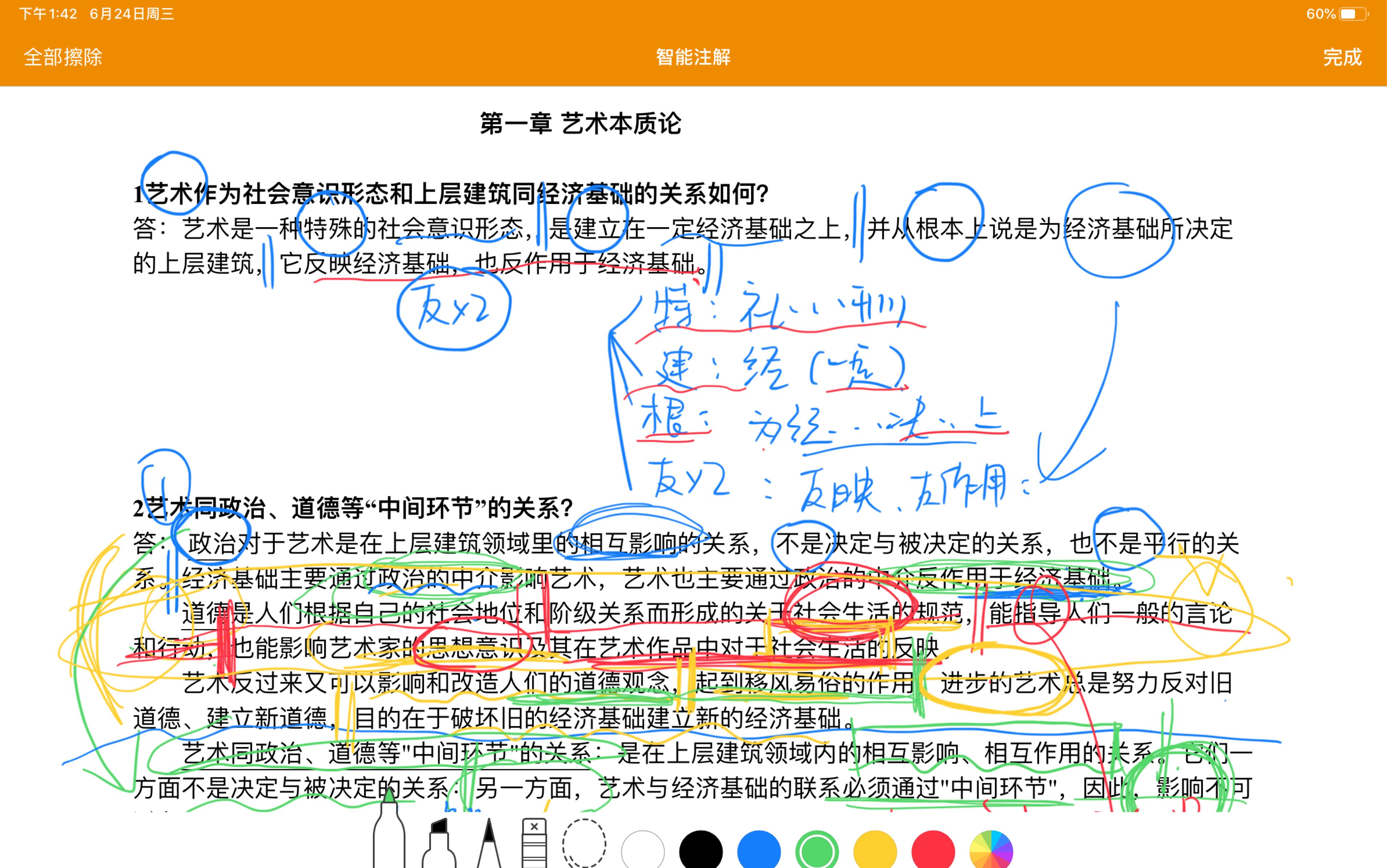 【陪你背理论】艺术概论第一章课后题1—5 边讲边背哔哩哔哩bilibili