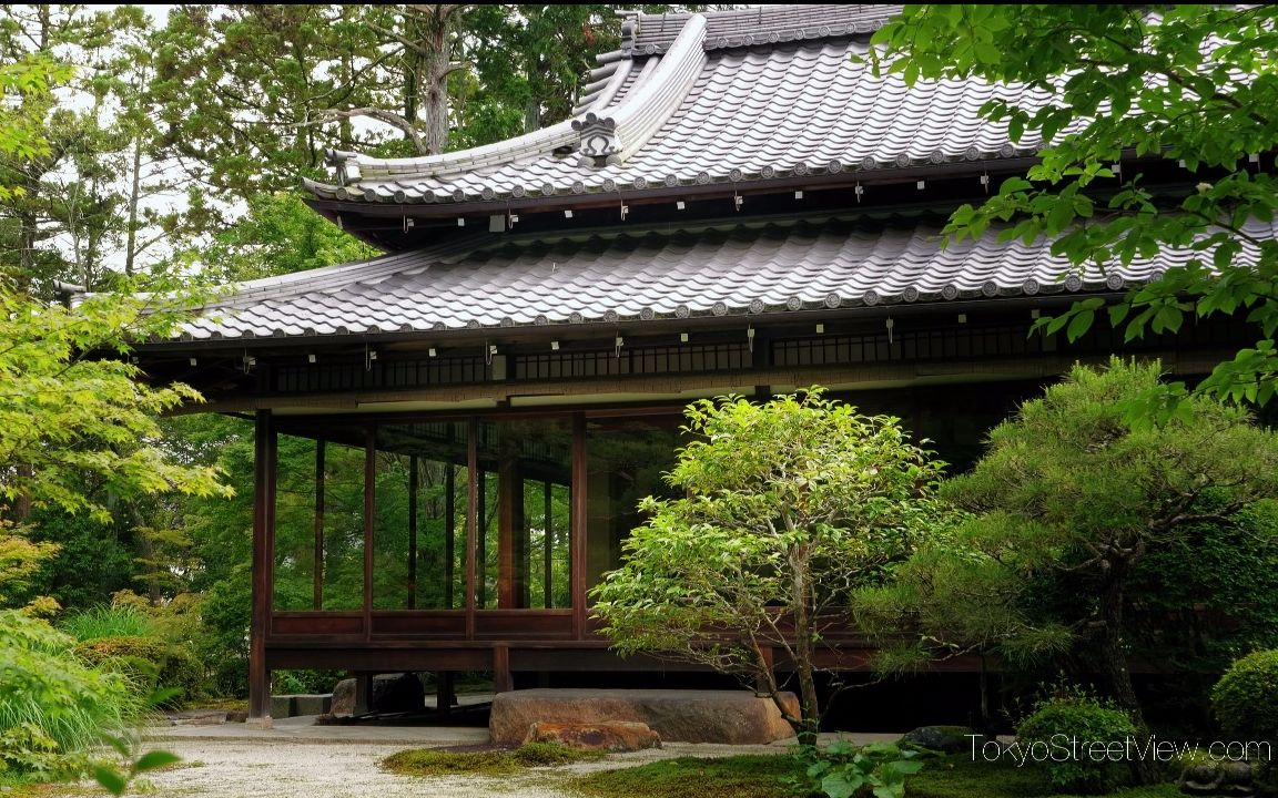 【超清日本】第一视角 京都-天授庵 日式庭院 (4k测试视频) 2020.