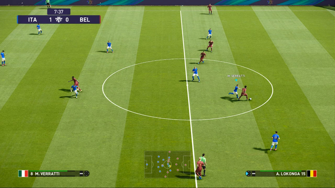 留点回忆之实况足球2021大师联赛甲级欧冠赛季兼职意大利国家队友谊赛