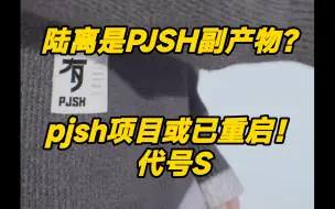 Download Video: 陆离是pjsh项目的副产物？pjsh项目或已重启！新代号为S