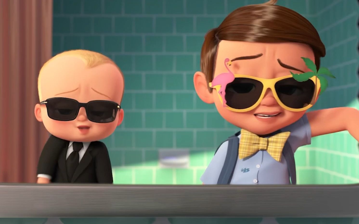 《宝贝老板》2/3蒂姆对于新婴儿弟弟的到来感到不满,兄弟二人开始展开