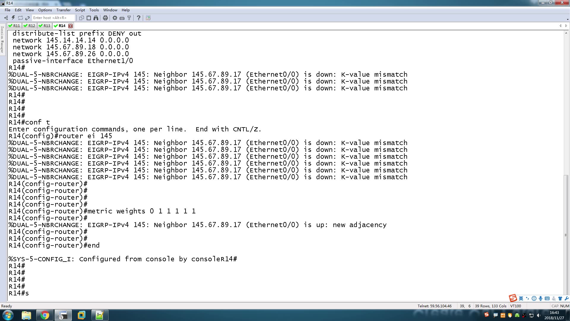 SPOTO CCIE R&S EIGRP 故障排错实验讲解演示哔哩哔哩bilibili