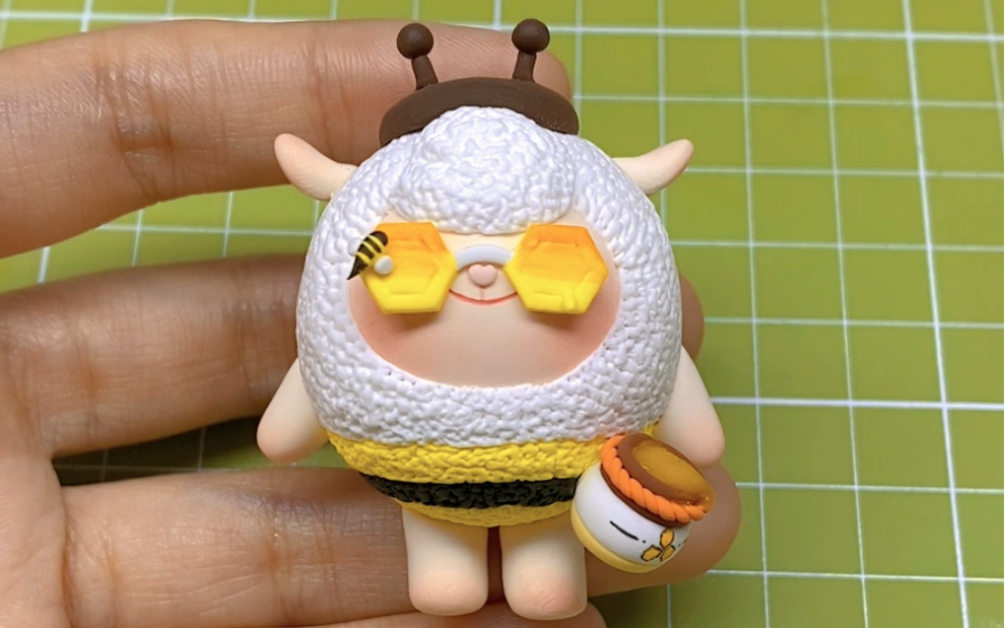 【超轻粘土】蜜蜂羊展示