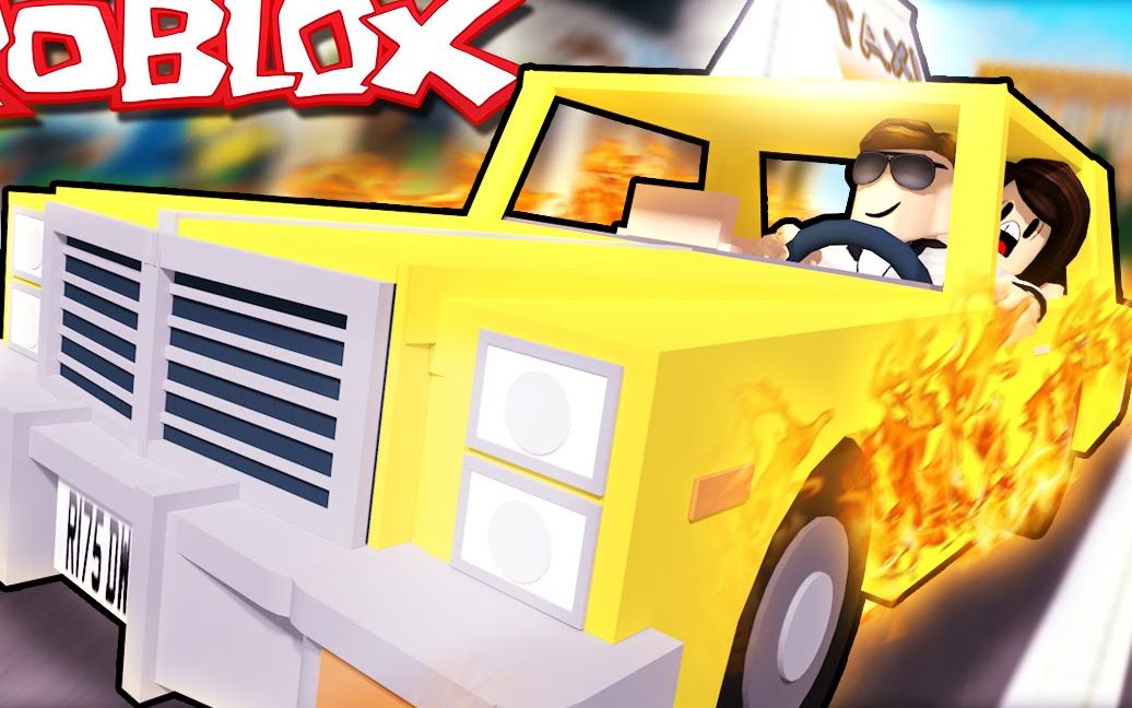 [图]Roblox出租车模拟器 第一天上班就上演速度与激情！小飞象解说