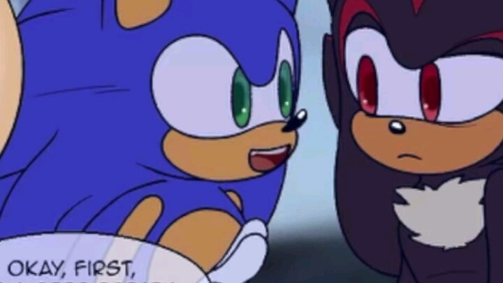 [图]Sonic and Shadow’s first kiss