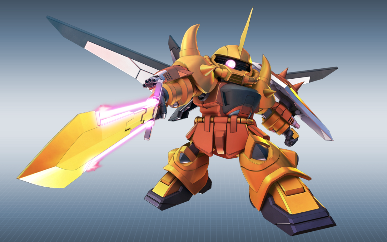 sd高达g世纪火线纵横-老虎烈焰型(海涅·威斯藤夫鲁斯专用机)-海涅