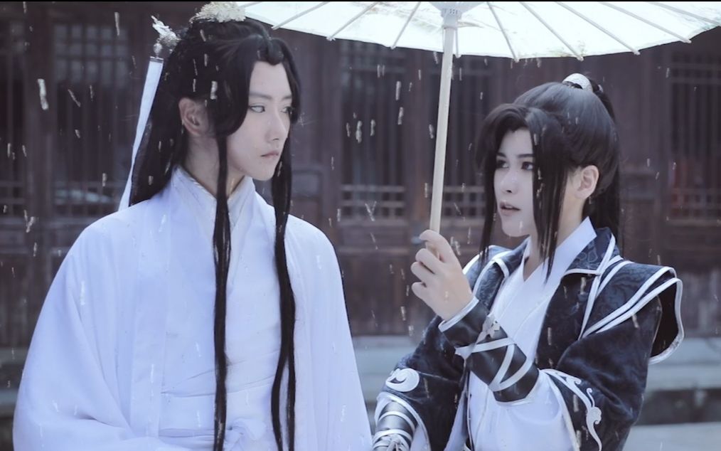 [图]【二哈和他的白猫师尊】同人cos微电影《何以窥不破》-1.0重生篇