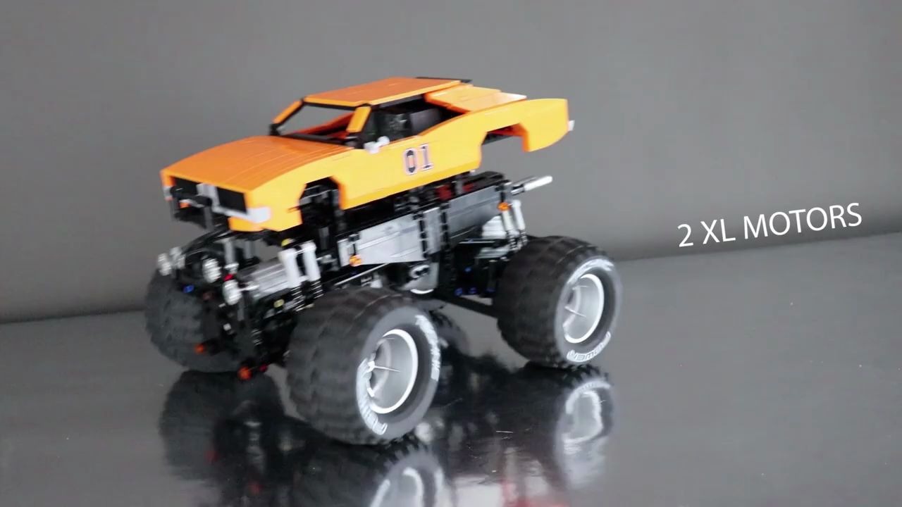 lego 大脚车