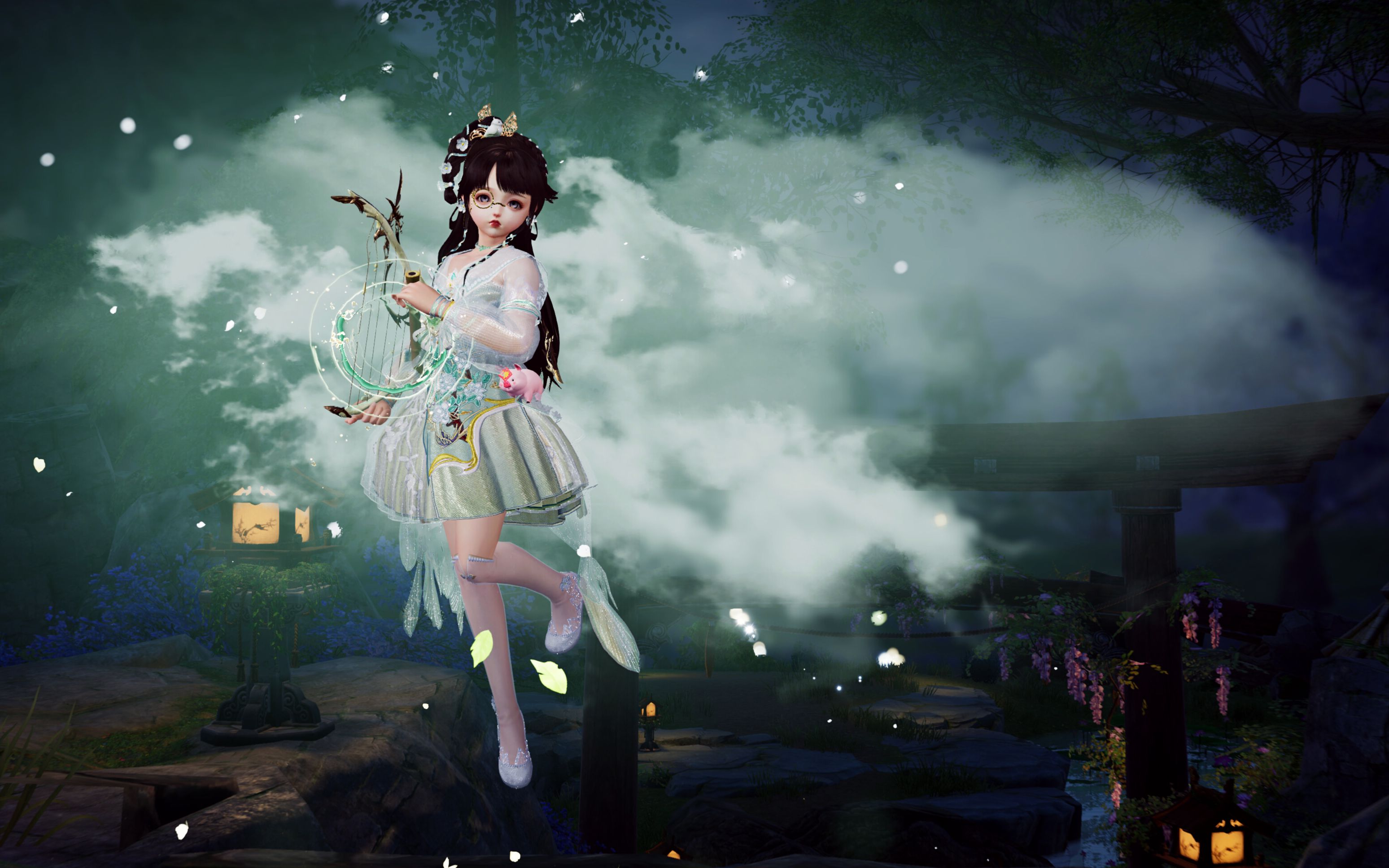 剑三 花照阡陌(踏青盒子)萝莉展示