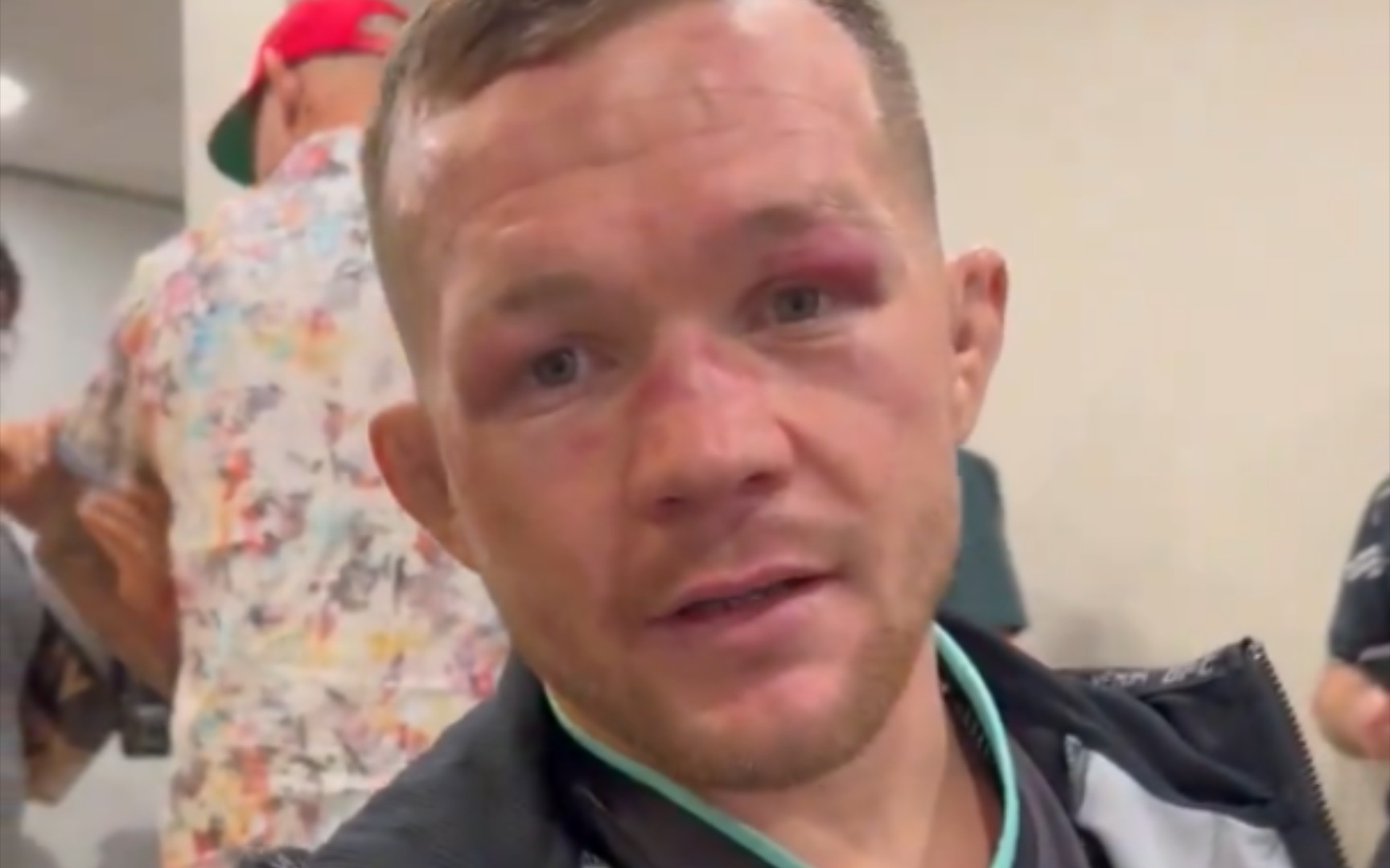 ufc299彼得严在后台看完头条主赛后表示想和马龙维拉打一场