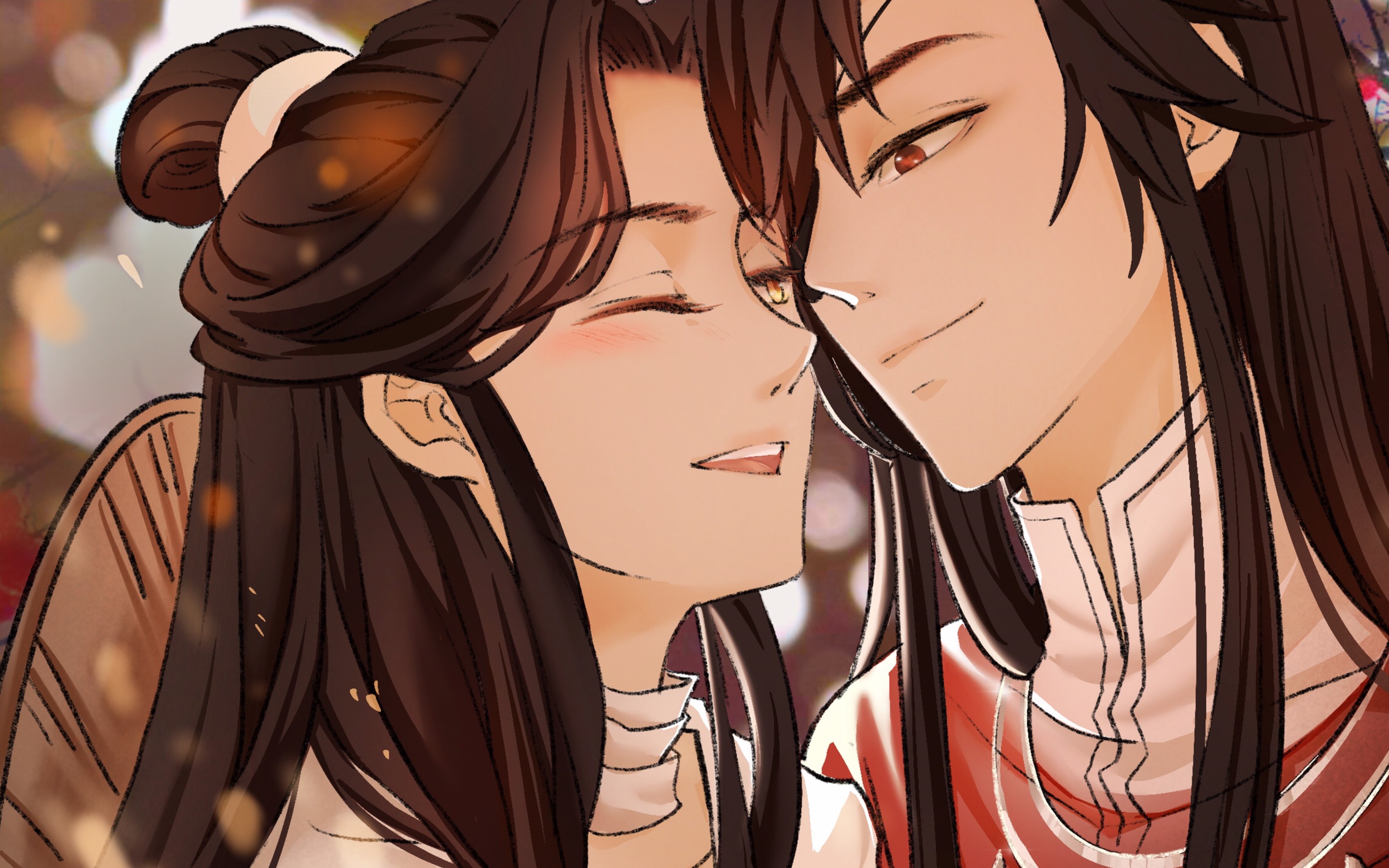 【procreate】天官赐福同人 花怜_哔哩哔哩 (゜-゜)つロ 干杯~-bili